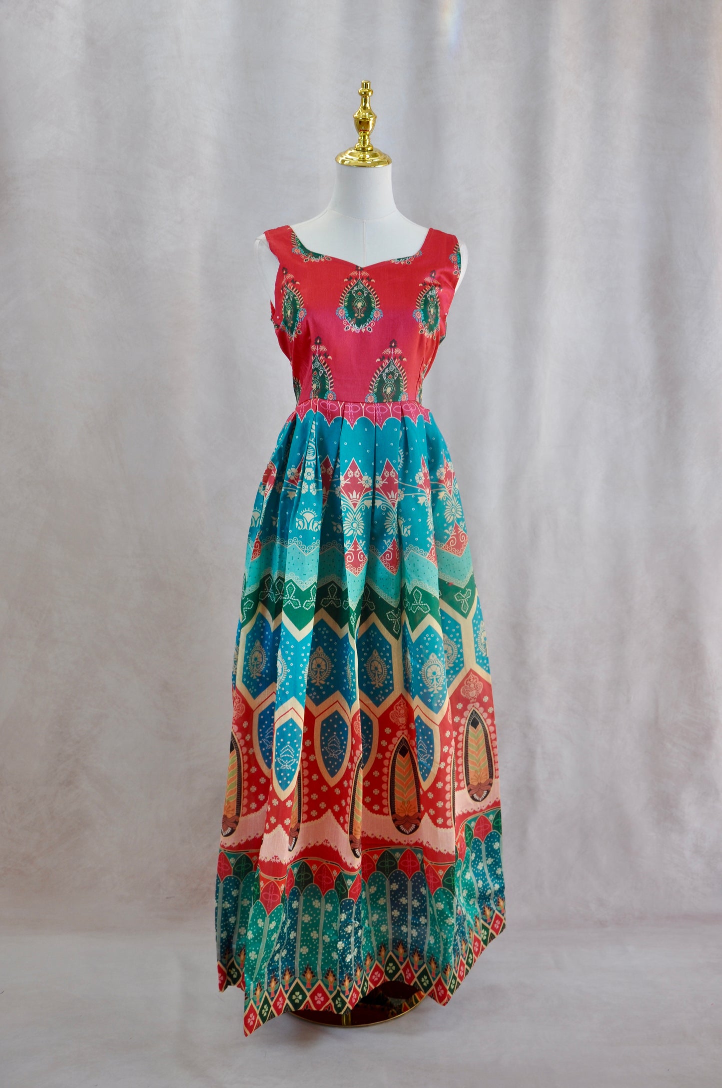 Indian Fusion Multicolor Dress