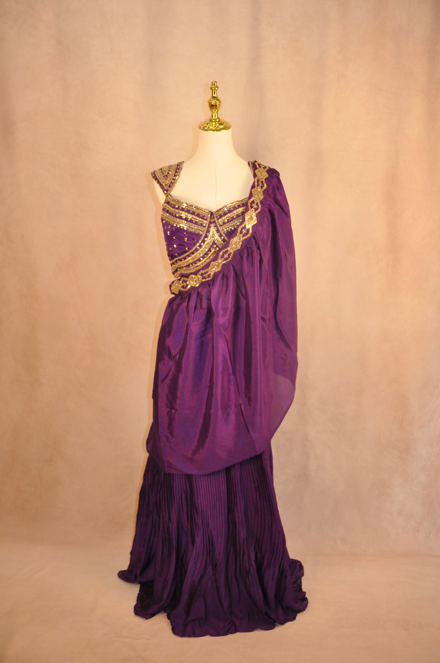 Purple Lehenga Set
