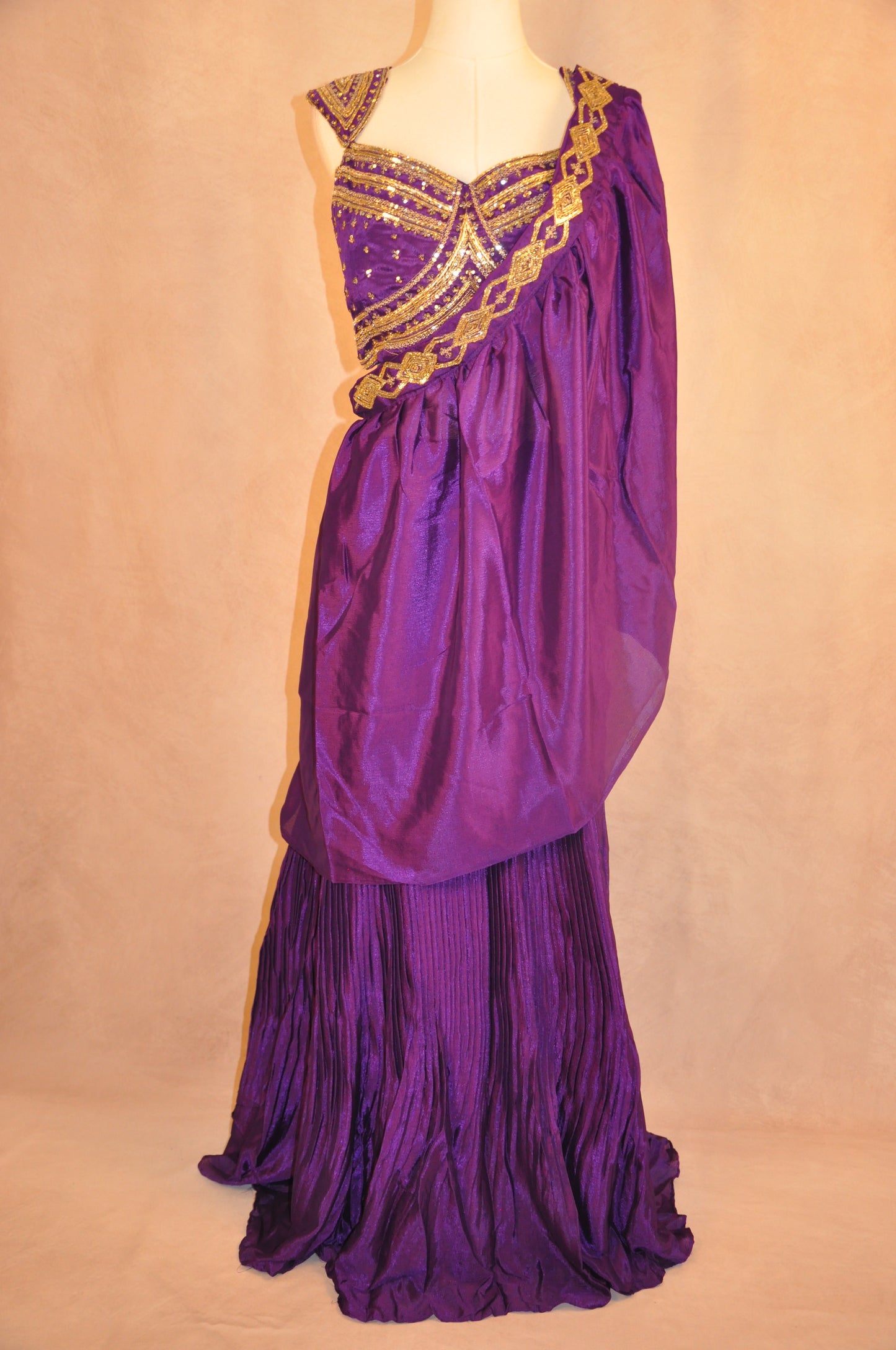 Purple Lehenga Set